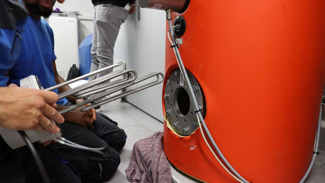 Solarstrom und Wärme - Warmwassererhitzung mit dem ASKOHEAT+